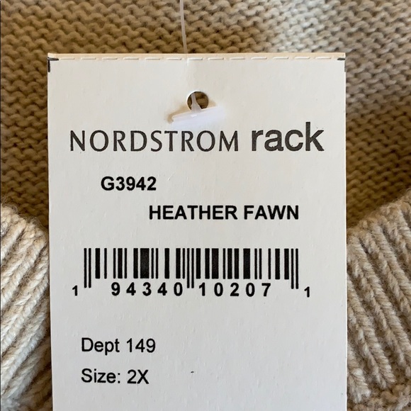 Madewell Double-V Pullover - Tan XXL - Picture 7 of 7